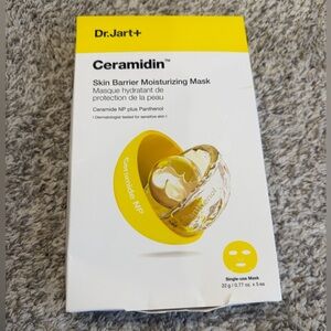 BNIB Dr.Jart+ Ceramidin Skin Barrier Moisturizing Mask 5-pack Value Set
